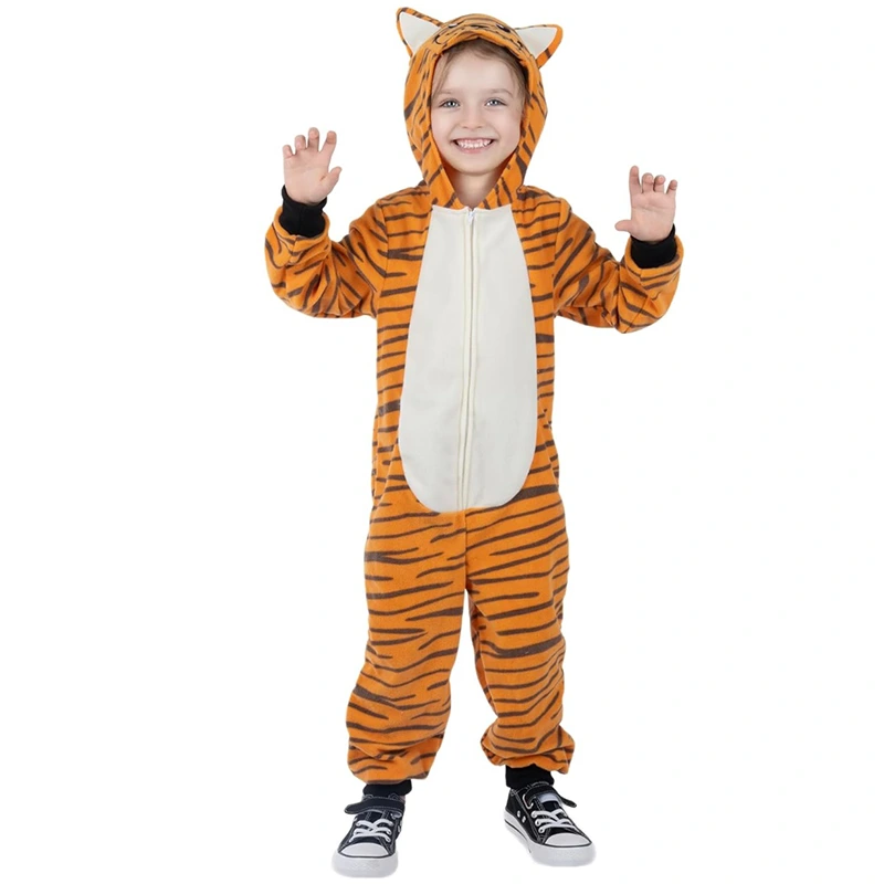Quais são as inovações e tendências em fantasias infantis de tigre?
