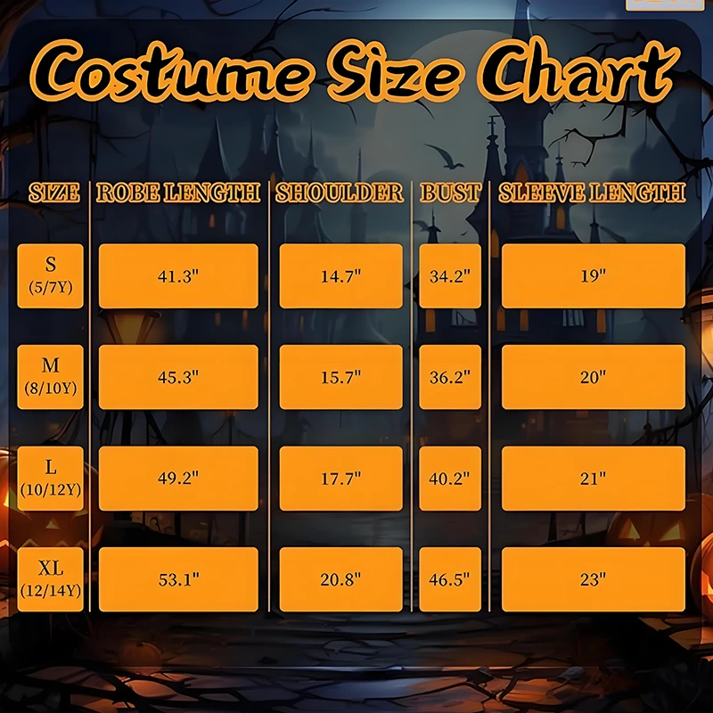 School Haunted House Grim Reaper Costume for Kids