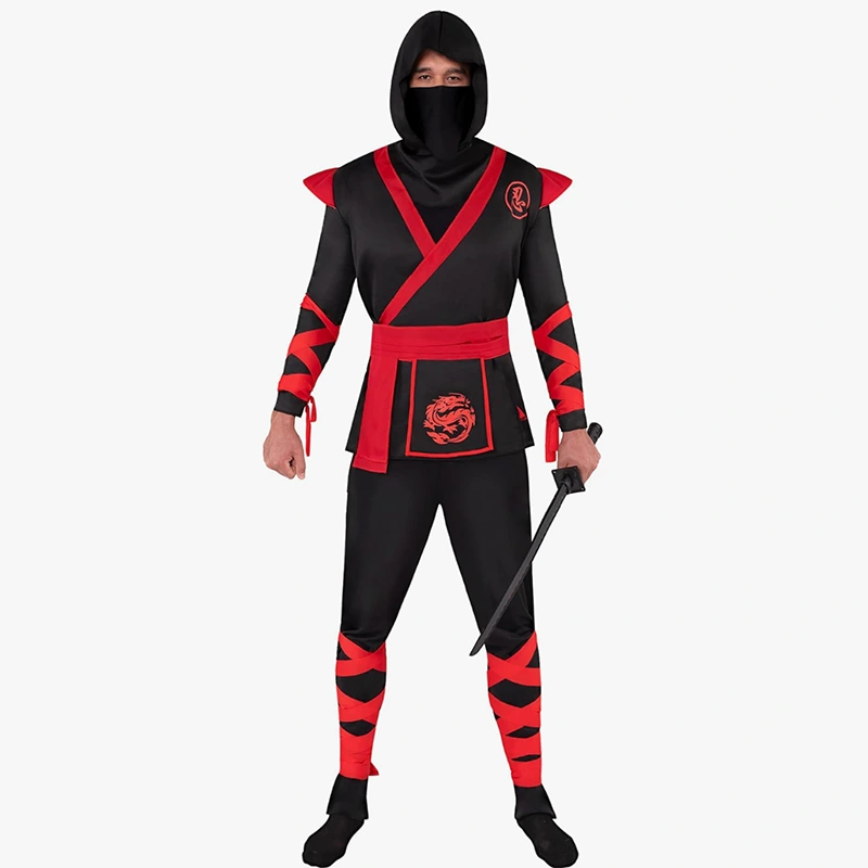 Fato de ninja para homem